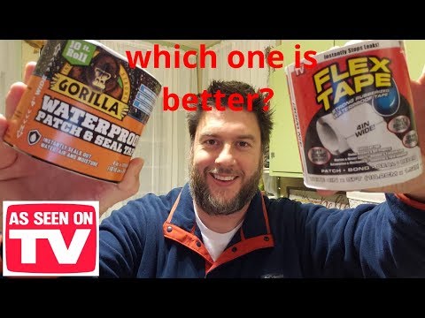 Видео: FLEX TAPE против Gorilla Tape: что лучше? [9]
