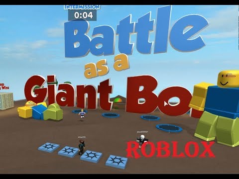 Видео: БОЙ ПРОТИВ ГИГАНТА | ROBLOX Battle As A Giant Boss