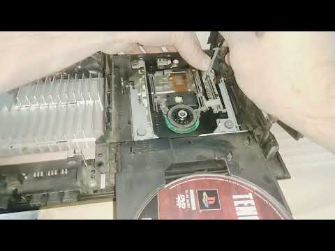 Видео: Исправлен скрежет и не считывание диска на PS2. Также очищена линза лазера и смазана PlayStation 2.