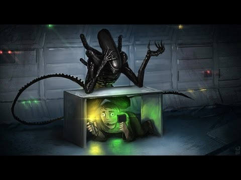 Видео: Эпопея со столом! [Alien: Isolation]