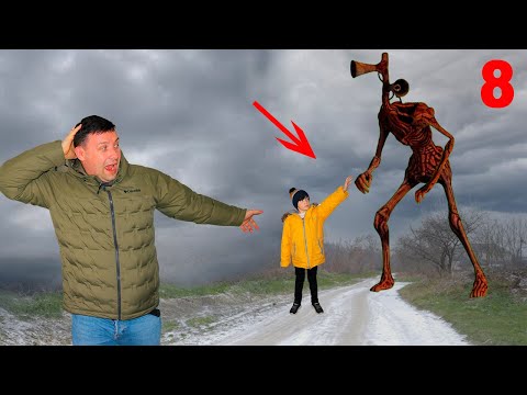 Видео: Сиреноголовый добрался до Дани в реальной жизни! Зачем Сиреноголовый увел Даню в лес! Siren head