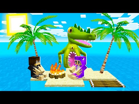 Видео: НУБ ПРО И ДЕВУШКА ВЫЖИВАЮТ НА ОСТРОВЕ В ОКЕАНЕ С МИСТЕРОМ КРОКОДИЛОМ GARTEN OF BANBAN 3 В МАЙНКРАФТ