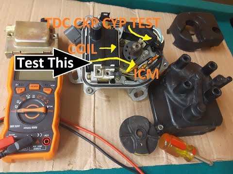Видео: Как проверить распределитель зажигания Honda TDC CYP CKP ICM CEL P1381, P1831, P1832, P1362CEL ко...