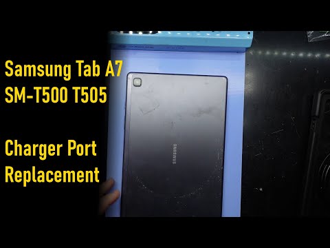 Видео: Замена порта зарядного устройства Samsung Tab A7 SM-T500 T505