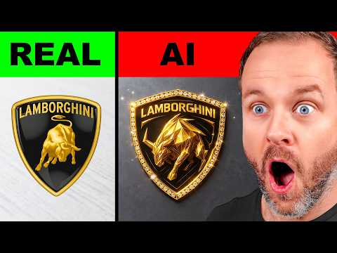 Видео: Я заставил ИИ переделать логотипы автомобилей
