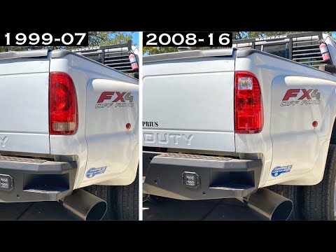 Видео: 2001 F350 7.3 получает обновление/установку задних фонарей 2008-16 годов — выглядит намного лучше...