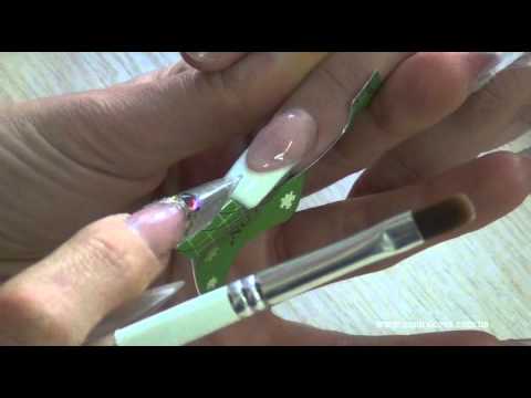 Видео: Мастер-класс моделирование ногтей "френч встык"