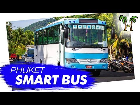 Видео: Phuket Smart Bus. Полный обзор. Плюсы и минусы. Общественный транспорт на Пхукете