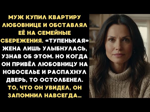 Видео: 💔 Муж купил квартиру любовнице, но не ожидал, что увидит там…