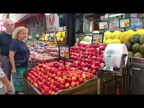 Видео: 👍🍎❤️ Нью Йорк, Прогулка по Брайтону. Цены на овощи и фрукты 06.08.2025 