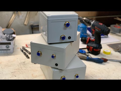 Видео: Бесшумные насосы для тумана и реверса в аэропонике v2.0.