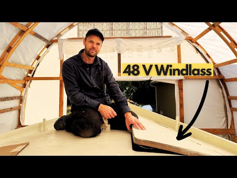 Видео: Установка новой блестящей лебедки Muir. [E195].