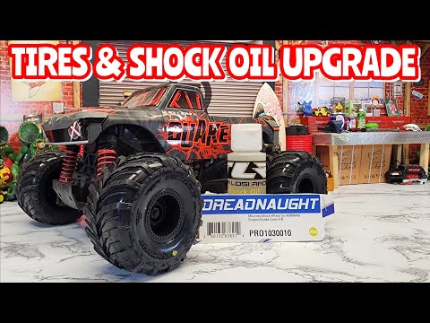 Видео: Arrma Grom Quake Новые шины