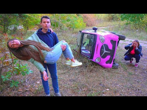 Видео: Диана ДОКАТАЛАСЬ!!! Розовой МАШИНЕ КОНЕЦ!!