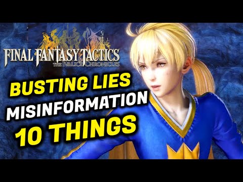 Видео: Final Fantasy Tactics Хроники Ивалиса ОПРОВЕРЖЕНИЕ Лжи и дезинформации