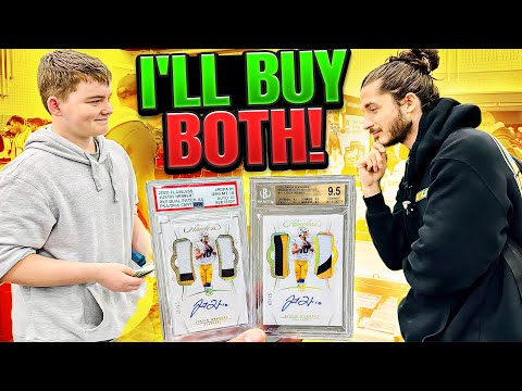 Видео: Покупка и продажа спортивных карточек на сумму более 20 000 долларов на выставке Tristar в Хьюстоне!