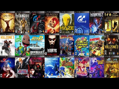 Видео: 75 лучших эксклюзивных игр для PlayStation 3 || Коллекция эксклюзивов для PS3