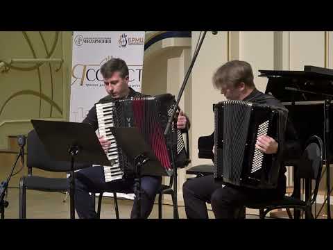 Видео: Р. Гальяно «Танго для Клод»( R. Galliano "Tango for Claude") - Алексей Кайманов, Леон Гурин.