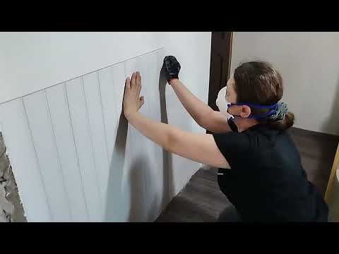 Видео: Ремонт в крошечной прихожей/панели вайнскот