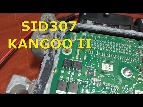 Видео: Renault Kangoo II 2014 SID307. Блок, который боюсь шить!