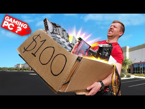 Видео: Я заплатил 100 долларов за комплектующие для ПК MYSTERY стоимостью 1908 долларов. Могу ли я собра...