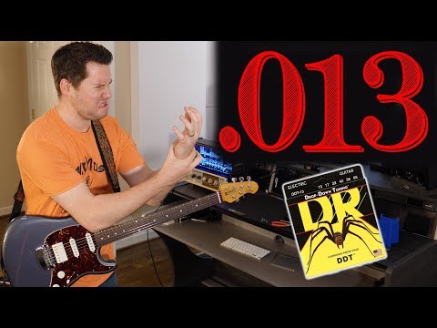 Видео: Действительно ли струны 13 калибра влияют на звук гитары? (у меня болят пальцы)