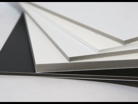 Видео: Материаловедение. Пенокартон.
