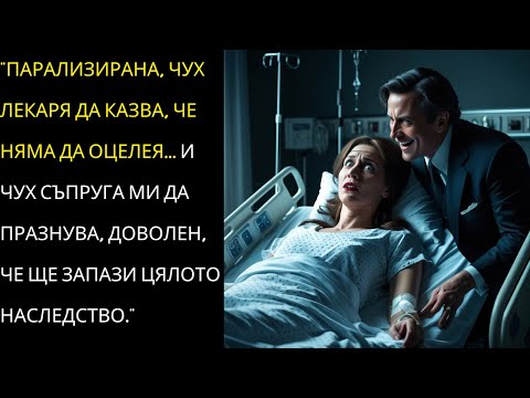 Видео: Парализирана, чух лекаря да казва, че няма да оцелея... и чух съпругът ми да празнува смъртта ми.
