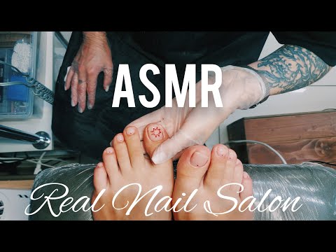 Видео: ASMR The Most Relaxing Nail Salon 💅🏻 АСМР Педикюр (ТОЛЬКО ЗВУКИ салона)