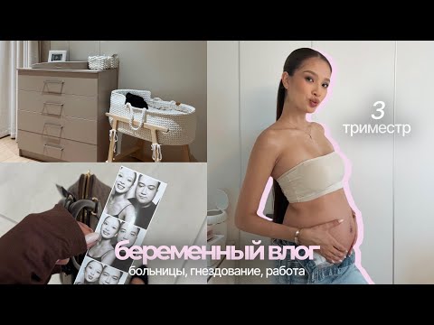 Видео: БЕРЕМЕННЫЙ VLOG: больницы, гнездование, работа 