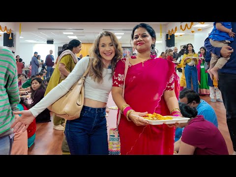 Видео: Иностранцы посещают ИНДИЙСКИЙ ХРАМ! | ПОЛНОСТЬЮ ВЕГЕТАРИАНСКАЯ ЕДА!!