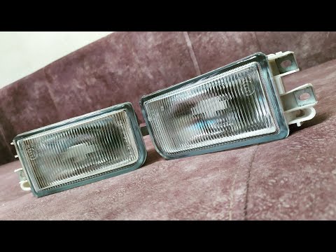 Видео: Улучшаю свет на пассат Б4. Замена противотуманных фар.
