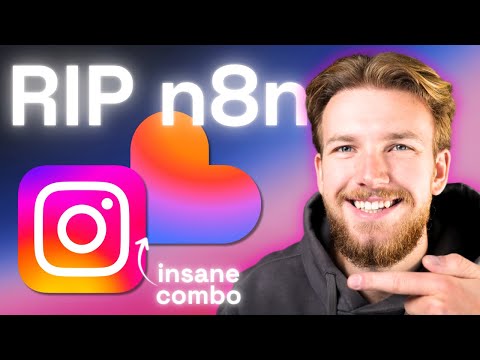 Видео: 2 запроса → Instagram DM AI Agent (обрабатывает ВСЕ на автопилоте)