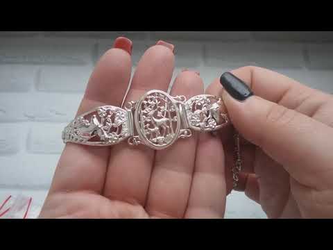 Видео: СЕРЕБРО 925 пробы БРАСЛЕТЫ и СЕРЬГИ-ЧОХУ Якутия Распаковка