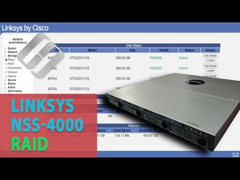 Видео: Как восстановить данные с RAID массива нерабочего NAS устройства Linksys NSS4000