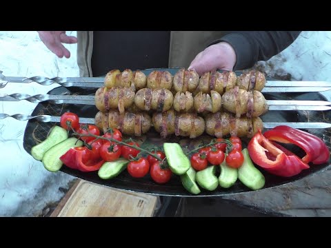 Видео: Шашлык без мяса