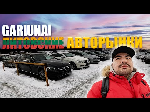 Видео: Большой Автоподбор по рынку Гарюнай в Вильнюсе. Машины и Цены 2023