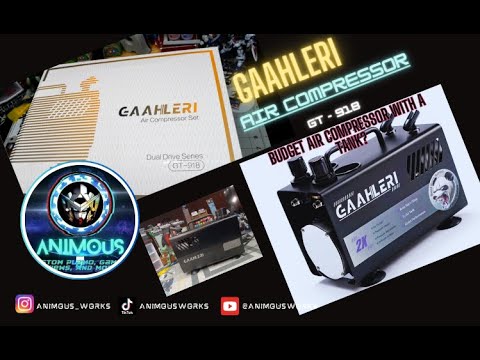 Видео: Распаковка воздушного компрессора Gaahleri ​​и первые впечатления!!!!