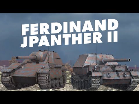 Видео: ЧТО ЛУЧШЕ FERDINAND или Jagdpanther II Wot blitz