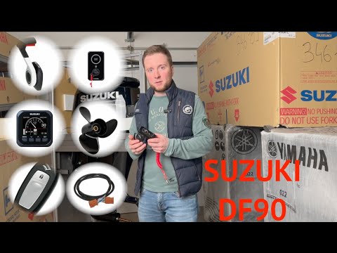 Видео: Лодочный мотор Suzuki DF90 - лучшая комплектация