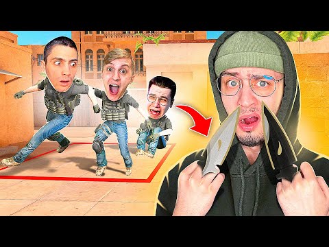 Видео: Кто последний выйдет из Квадрата, получит Дорогой Скин (Standoff 2) ft. Рик, Раш, Джентельмен