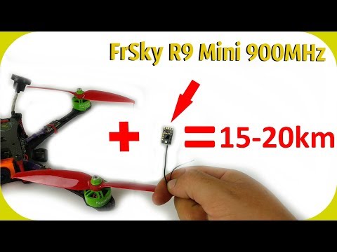 Видео: FrSky R9 Mini -Самый маленький,дальнобойный и бюджетный приемник РУ. Тест дальности обзор.