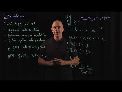 Видео: Интерполяция | Лекция 43 | Численные методы для инженеров