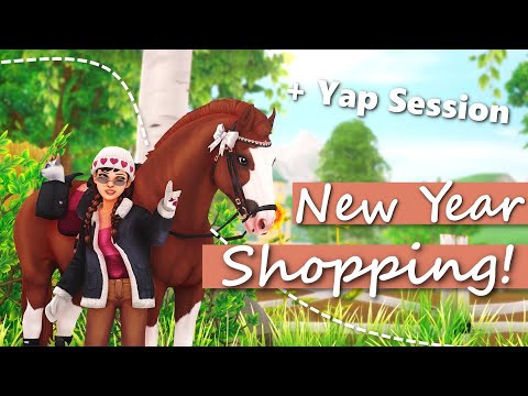 Видео: Новогодний шопинг! + Яп-сессия и новости из жизни ⭐ — Star Stable