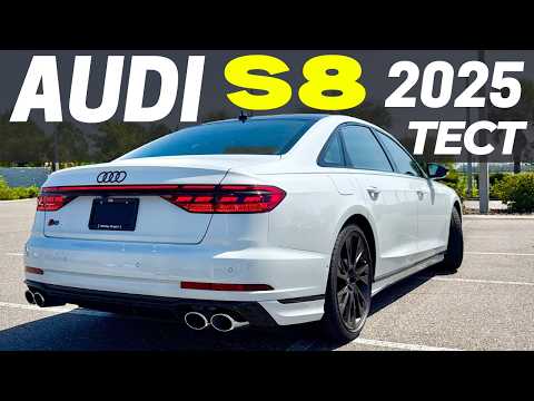 Видео: Новая Audi S8 2025. Тест-драйв и полный обзор Ауди S8 D5