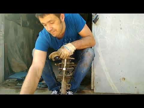 Видео: Проставки под пружины на KIA RIO 3, Солярис от ВАЗ 2107