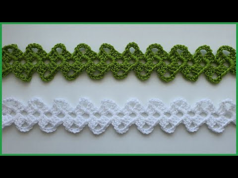 Видео: Простое ленточное кружево. Вязание крючком / Ribbon Lace Crochet