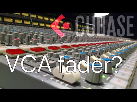 Видео: Cubase. Зачем VCA-фейдеры?