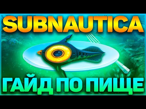 Видео: SUBNAUTICA: ГАЙД ПО ЕДЕ / ЧЕМ ПИТАТЬСЯ НА 4546B