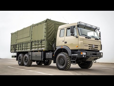 Видео: 🔥КамАЗ-4350 (2025) — Новый Русский Внедорожный Грузовик, Который Удивил Мир🔥